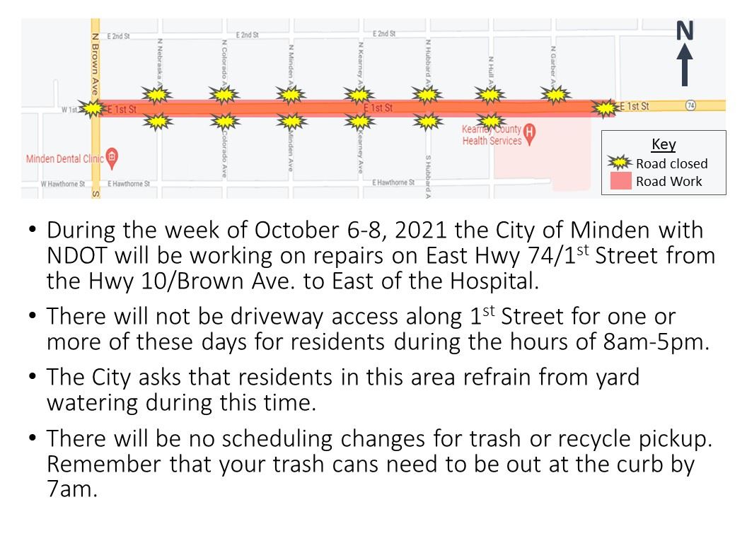 1st Street Repairs Flyer